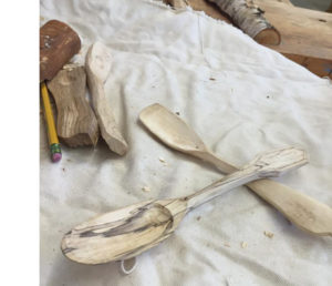 Branch to Spoon: Carving Workshop