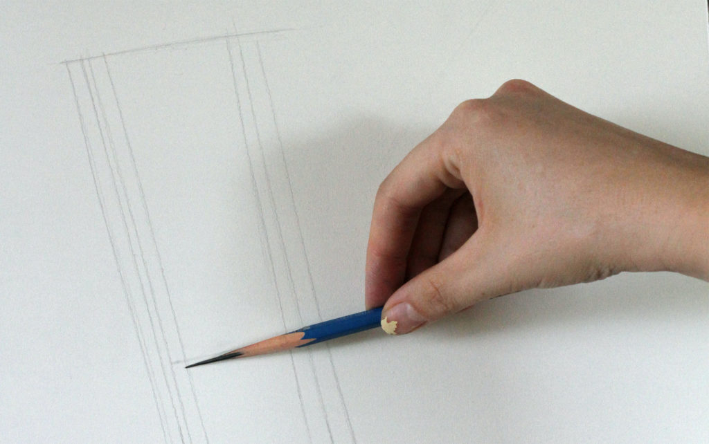 Holding a pencil