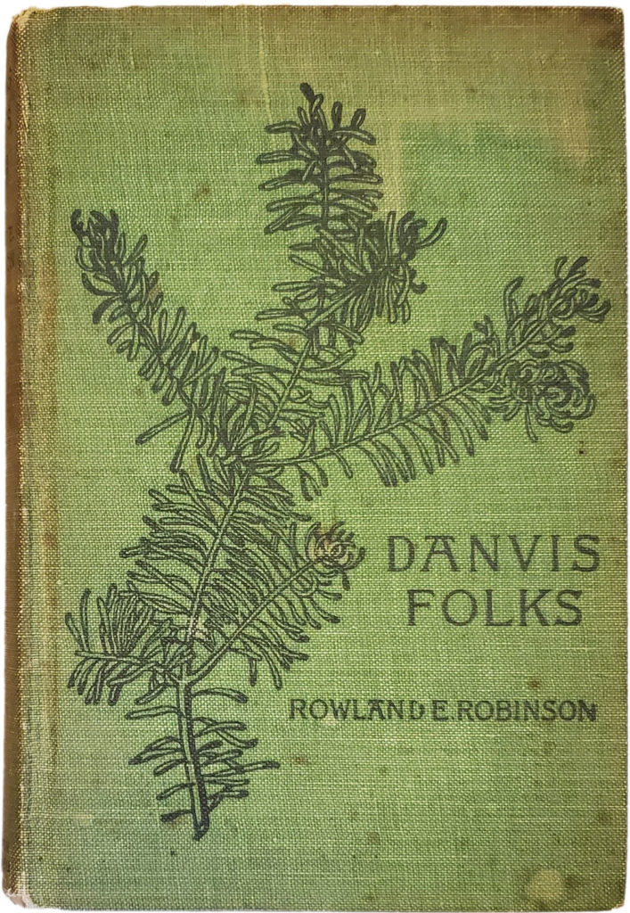 Cover Design for Danvis Folks by Rowland E Robinson